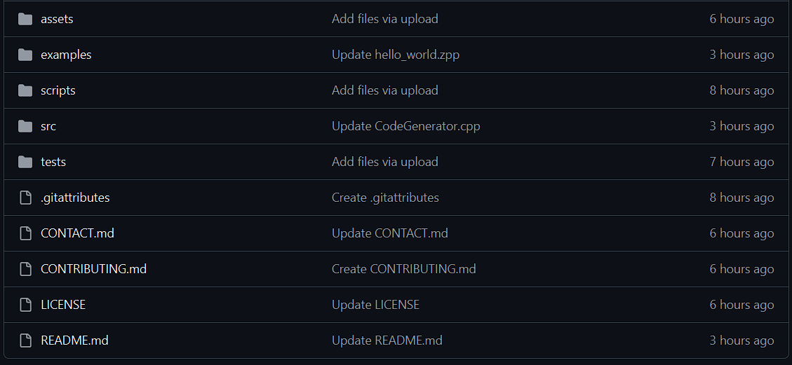 Repository Screenshot